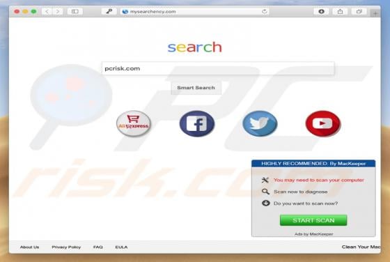 Mysearchency.com Redirect (Mac)