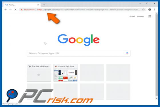 Googlo.co POP-UP Redirect