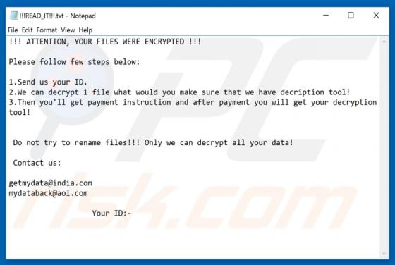 Mercury Ransomware