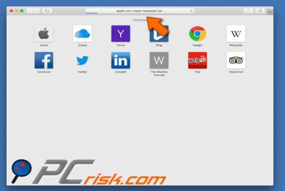 Apple.com-repair-macbook.live POP-UP Redirect (Mac)