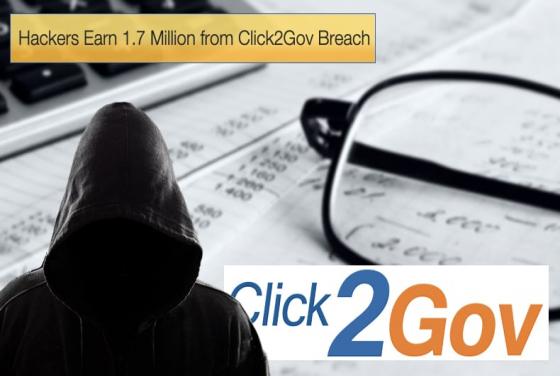 Hackers Earn 1.7 Million from Click2Gov Breach