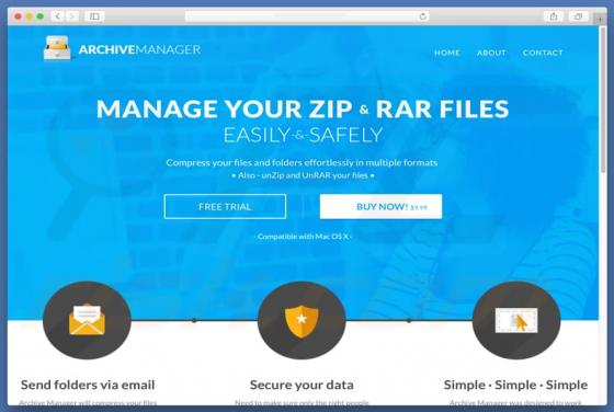Archive Manager Unwanted Application (Mac)