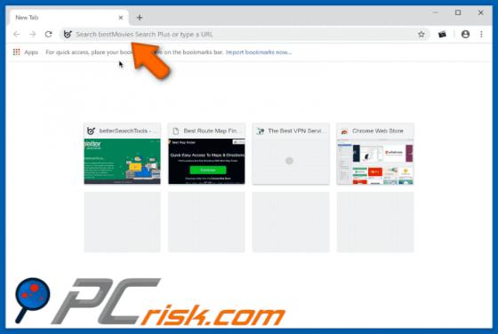 bestMovies Search Plus Browser Hijacker