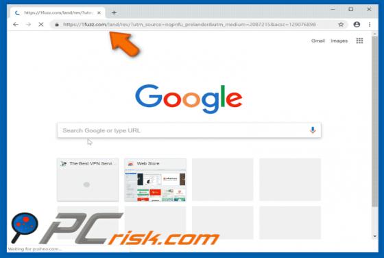 1fuzz.com POP-UP Redirect
