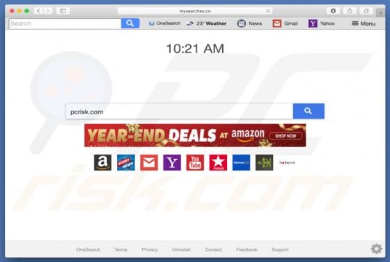 Mysearches.co Redirect (Mac)