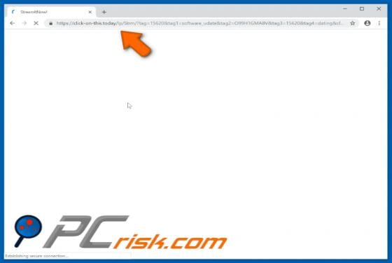 Click-on-this.today POP-UP Redirect