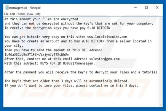 Vulston Ransomware