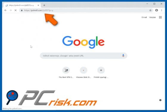 Pshntf.com POP-UP Redirect