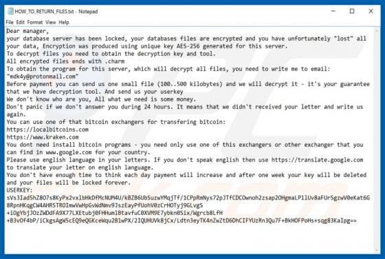 Mdk4y Ransomware