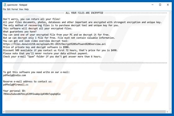 Rumba Ransomware