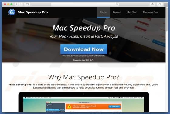 Mac Speedup Pro Unwanted Application (Mac)