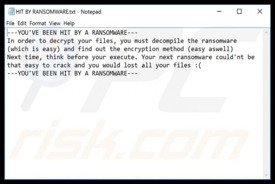 .happy Ransomware