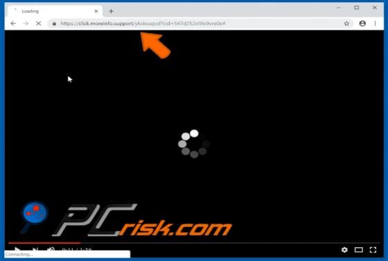 Moreinfo.support POP-UP Redirect