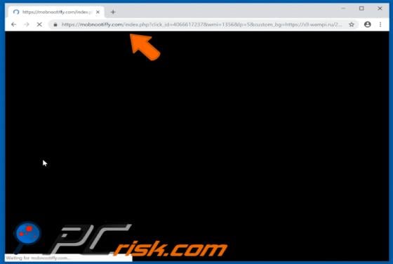 Mobnootiffy.com POP-UP Redirect