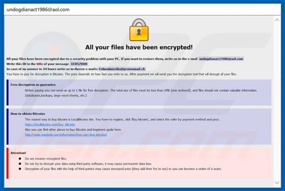 Frend Ransomware