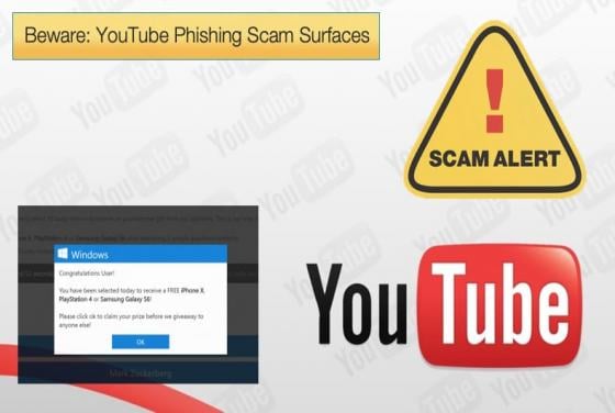 Beware: YouTube Phishing Scam Surfaces