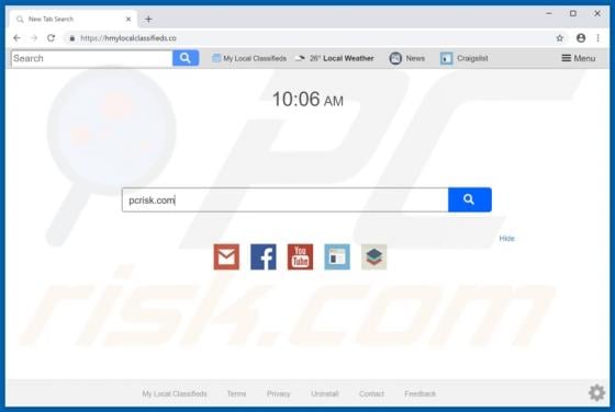 Search.hmylocalclassifieds.co Redirect