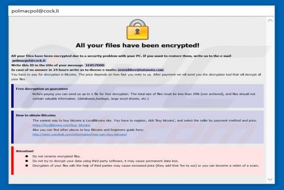 Heets Ransomware