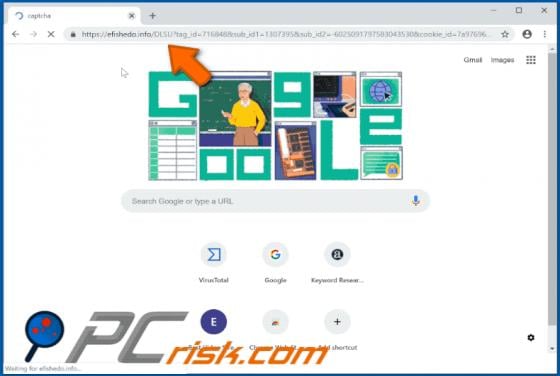 Efishedo.info POP-UP Redirect