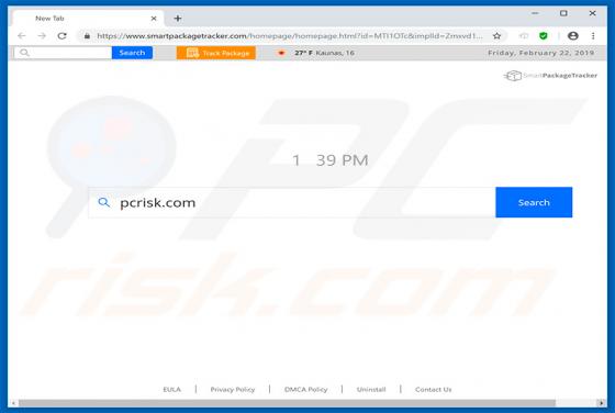 Smartpackagetracker.com Redirect