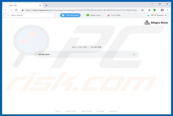 Mapsnow.co Redirect