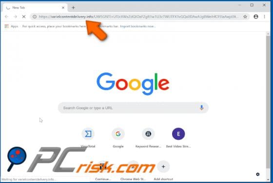 Varielcontentdelivery.info POP-UP Redirect
