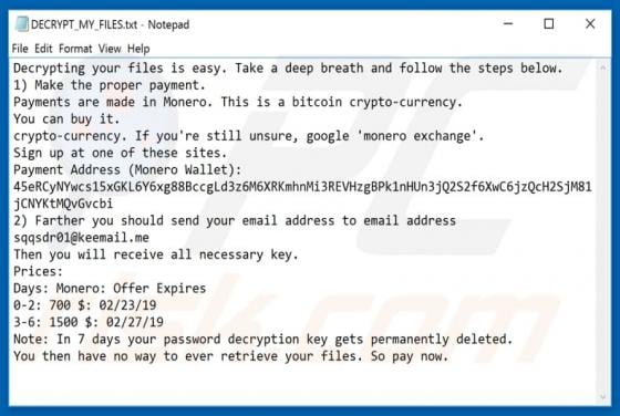 Cripton Ransomware