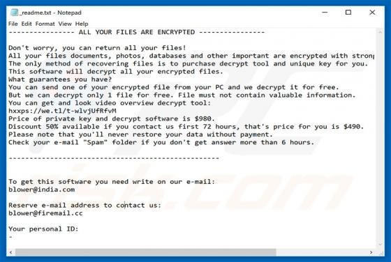 Promoz Ransomware