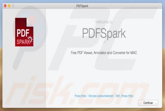 PDFSpark Unwanted Application (Mac)