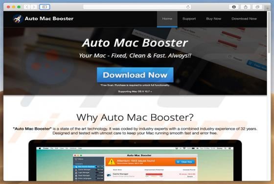 Auto Mac Booster Unwanted Application (Mac)