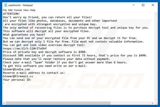 Promorad Ransomware