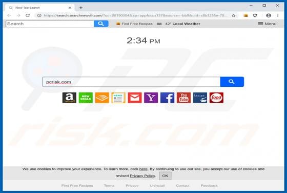 Search.searchnewvfr.com Redirect
