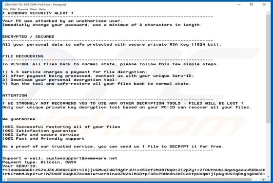 Kitty Ransomware