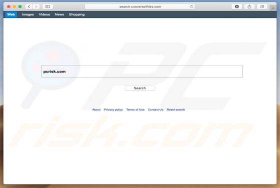 Search.convertallfiles.com Redirect (Mac)