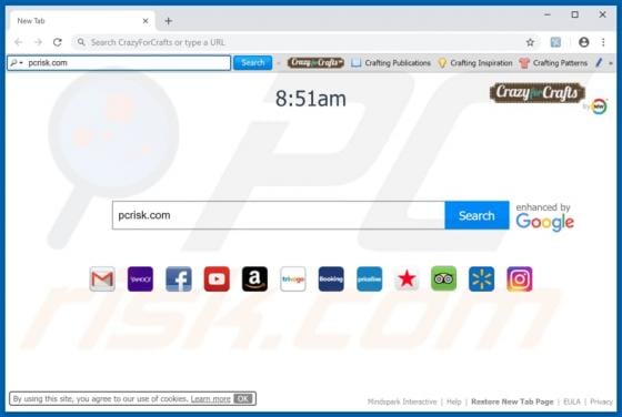 CrazyForCrafts Toolbar