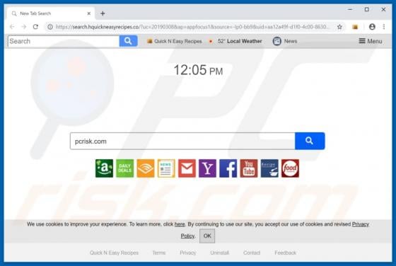 Search.hquickneasyrecipes.co Redirect