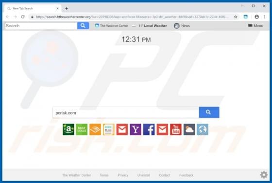 Search.htheweathercenter.org Redirect
