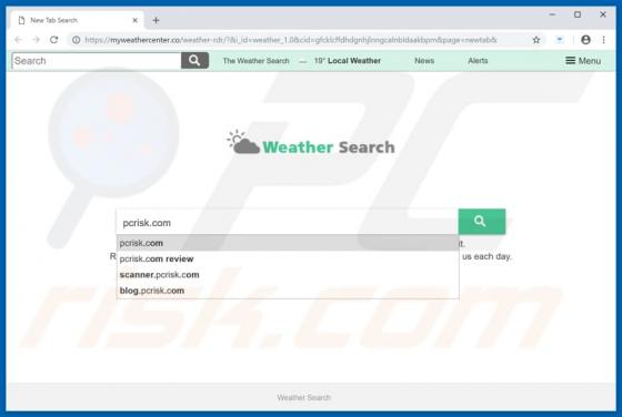 Myweathercenter.co Redirect