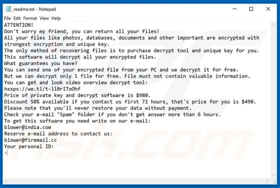 Pulsar1 Ransomware