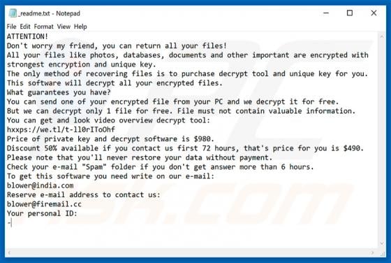 Klope Ransomware