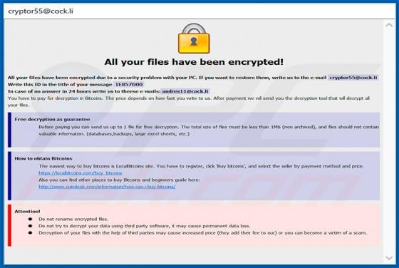 Azero Ransomware