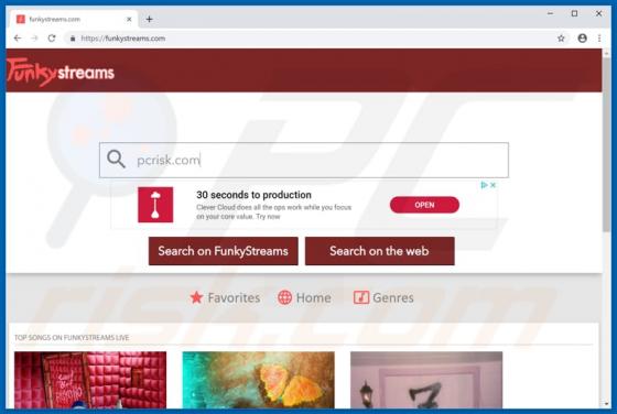 Funkystreams.com Redirect