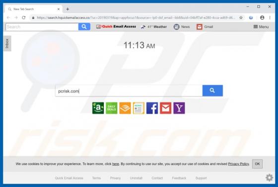 Search.hquickemailaccess.co Redirect