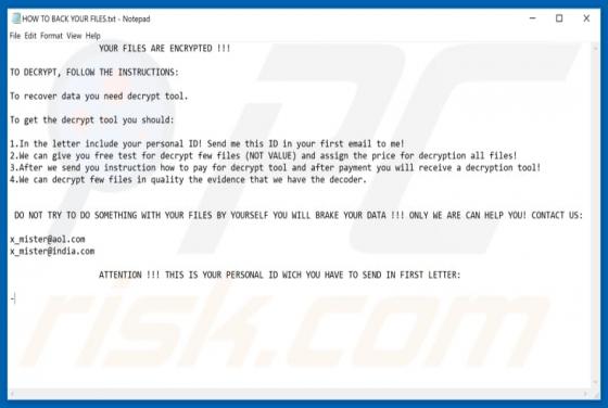 Mr-X666 Ransomware