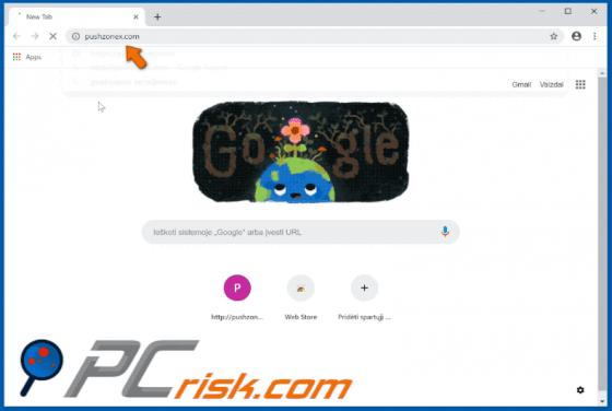 Pushzonex.com POP-UP Redirect
