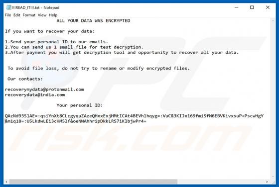 Mira Ransomware