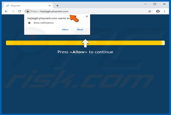 Ploynest.com POP-UP Redirect