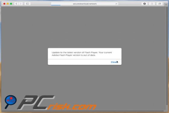 Update To The Latest Version Of Flash Player POP-UP Scam (Mac)