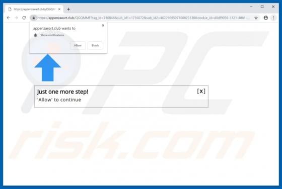 Appenzaeart.club POP-UP Redirect