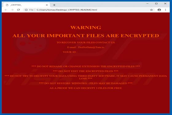 _Crypted Ransomware